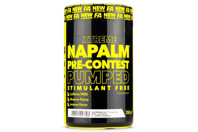 Fitness Authority Napalm Pre-Contest Pumped Stimulant Free