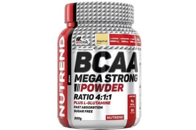 BCAA Mega Strong 4:1:1 Powder 500g Pineapple