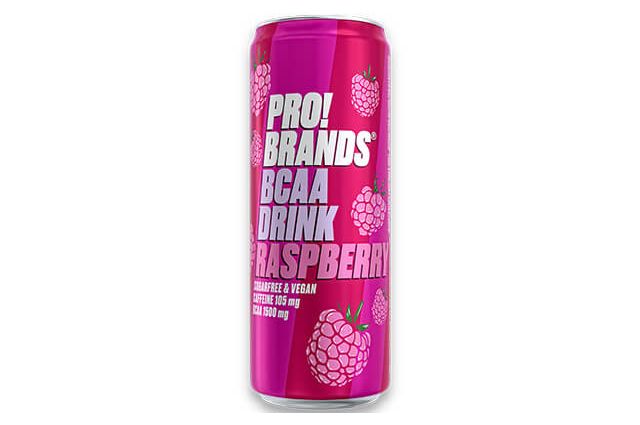 BCAA Drink 330ml Raspberry