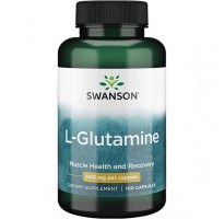 Swanson L-Glutamine 500mg