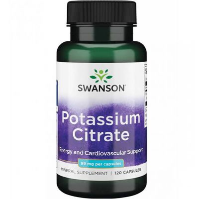 Swanson Potassium Citrate 90mg 120kap