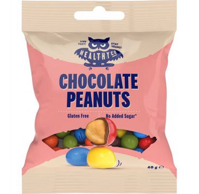 HealthyCo Chocolate Peanuts 40g 