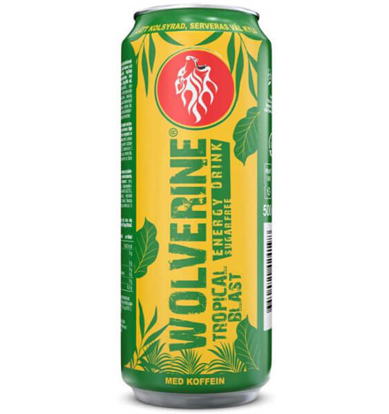 Energy Drink Sugarfree 500ml Tropical Blast