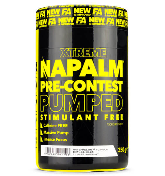 Fitness Authority Napalm Pre-Contest Pumped Stimulant Free