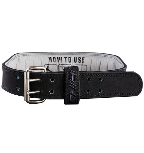 Chiba Leather Belt Black