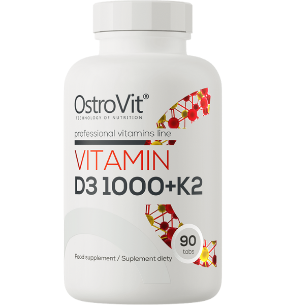 OstroVit Vitamin D3 1000 IU +